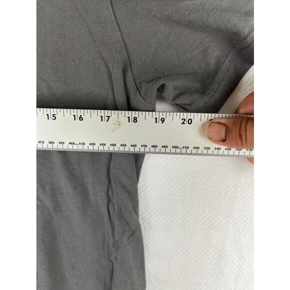 Tresnormale for Normal People T-Shirt Large Gray Cotton Graphic Tee Canada Made - Picture 2 of 6